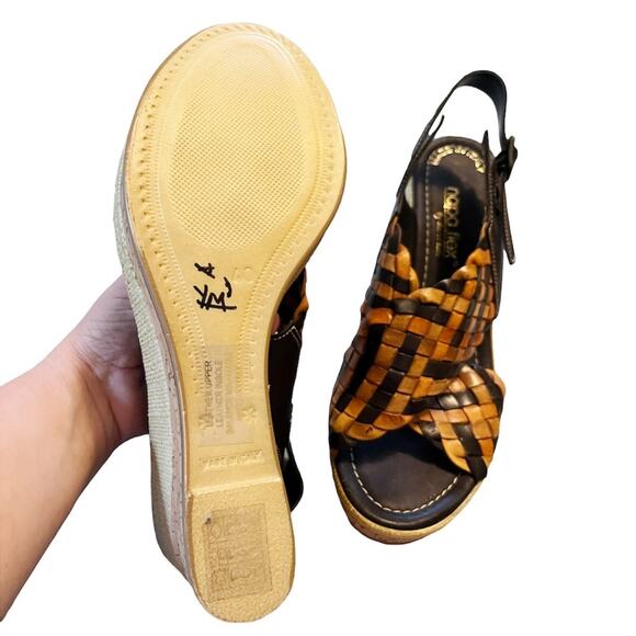 David Tate by Napa Flex Love Wedge Espadrilles Sandals - Picture 6 of 6